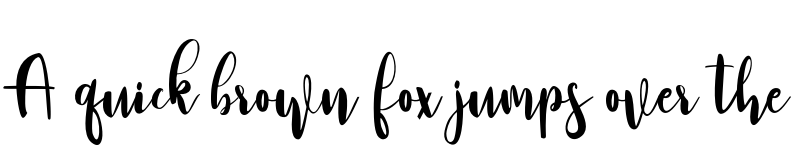 Preview of Strawberry Script Reguler font