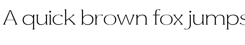 Preview of Streamline Moderne Normal font