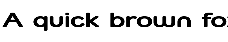 Preview of Street Bold Expanded Regular font