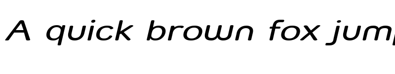 Preview of Street - Compressed Italic font