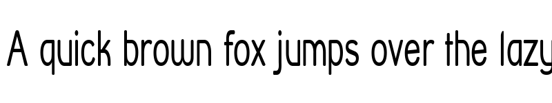 Preview of Street Corner Narrow Regular font