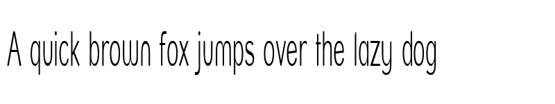 Preview of Street  Light SuperThin Regular font