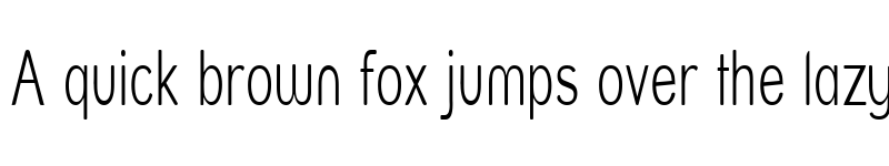 Preview of Street  Light Thin Regular font