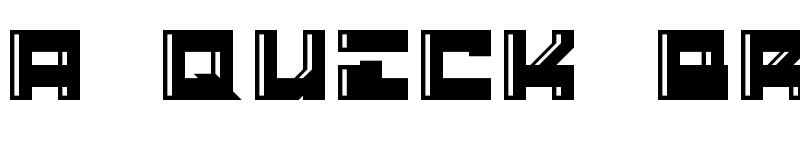 Preview of Street Robot Inline Regular font