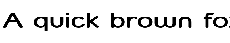 Preview of Street  SemiBold Expanded Regular font