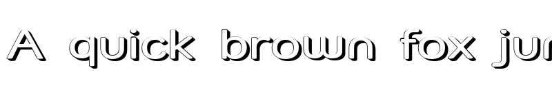 Preview of Street Shadow - Expanded Regular font