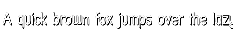 Preview of Street Shadow - Narrow Regular font