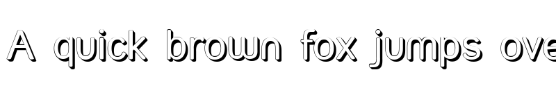 Preview of Street Shadow Regular font