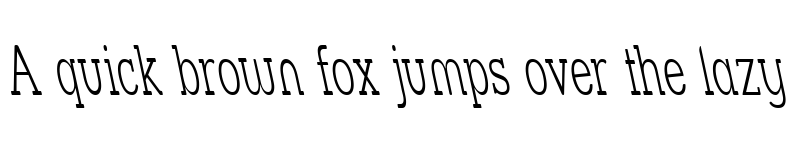 Preview of Street Slab Fine NarrowRev Regular font