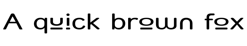 Preview of Street Upper - Expanded Regular font