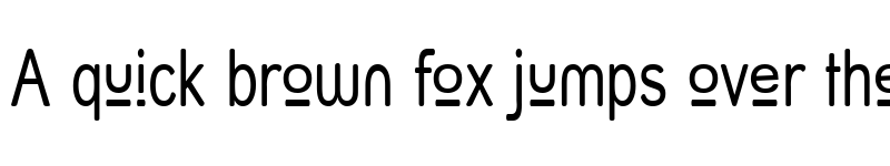 Preview of Street Upper - Narrow Regular font