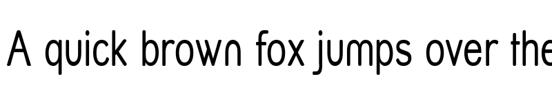 Preview of Street Variation - Narrow Regular font