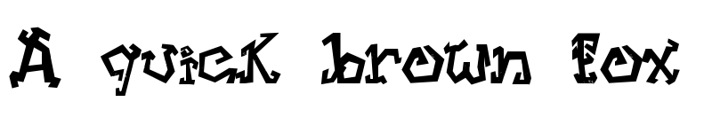 Preview of Street Voice!! Regular font