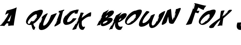 Preview of Streetart Demo Italic font