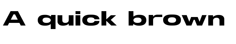 Preview of Stretch Pro Basic font