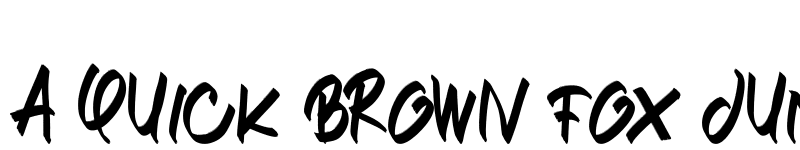 Preview of STRIKEOUT Regular font