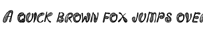 Preview of Strings and Things Regular font