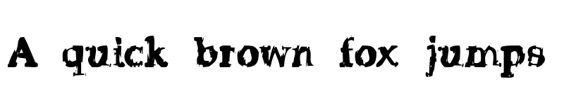 Preview of Strip Club Motion Sickness grunge deluxe font