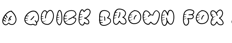 Preview of StrippedRounded Medium font