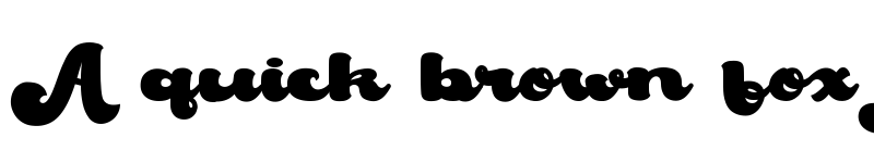 Preview of Strong Grandpa Regular font