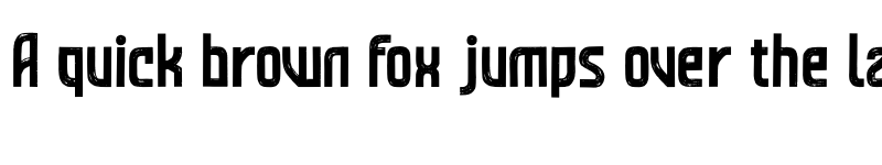 Preview of Strong Matrix Display Personal Use Display font