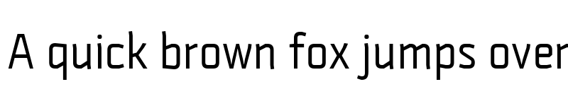 Preview of Strong Regular font