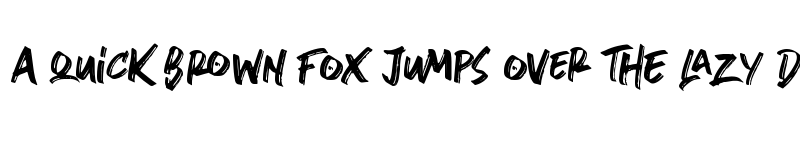 Preview of stronger Regular font