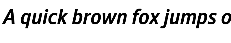 Preview of Stroudley Trial Bold Italic font