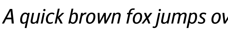 Preview of Stroudley Trial Italic font