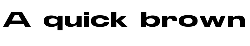 Preview of STRRETCH SANS FREE Regular font