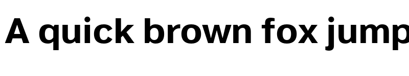 Preview of Studio Sans Bold font