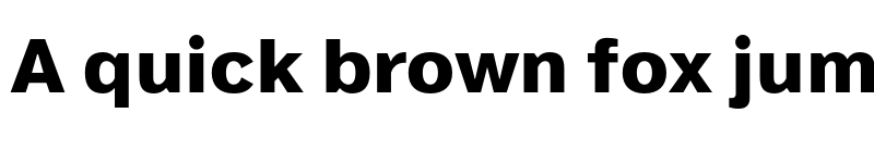 Preview of Studio Sans ExtraBold font