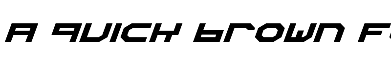 Preview of Stuntman Expanded Italic Expanded Italic font