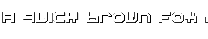 Preview of Stuntman Shadow Shadow font