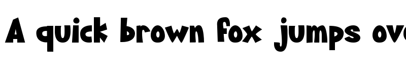 Preview of Stupendous Jack Regular font