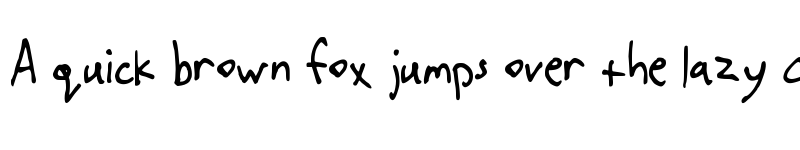 Preview of stutzman Medium font