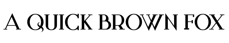 Preview of Style Queens Regular font