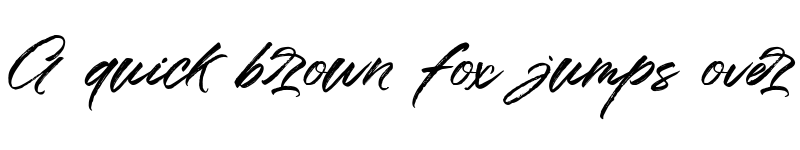 Preview of Styledeep Brush Personal Use Regular font