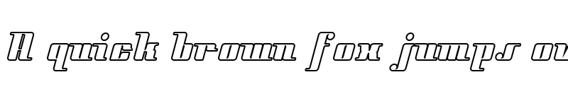 Preview of StyleLiner Regular font