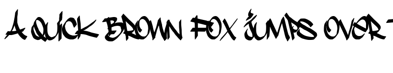Preview of Stylin' BRK Original font