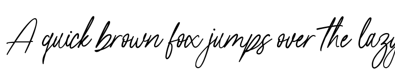 Preview of Stylish Fashion Regular font