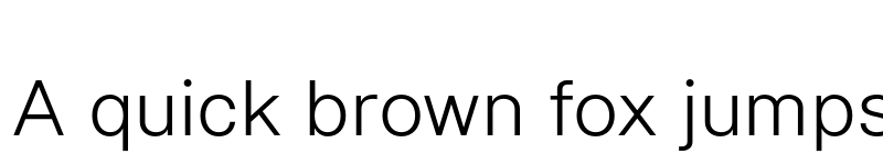 Preview of Sublima Light font