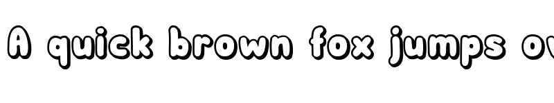 Preview of Subscribe Shadow Regular font