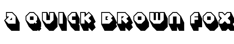 Preview of Sudbury Basin 3D font