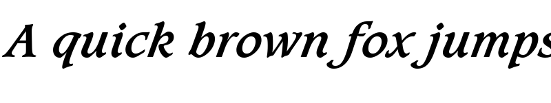 Preview of Sudbury Book BoldItalic font