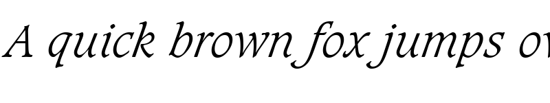 Preview of Sudbury Light LightItalic font