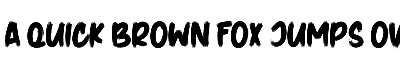 Preview of Suffer Through Brush font