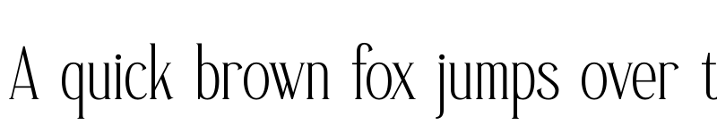 Preview of Sufinter Regular font