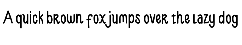 Preview of Sugar Kiddy Regular font