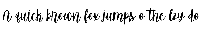 Preview of SugarSpice ? font
